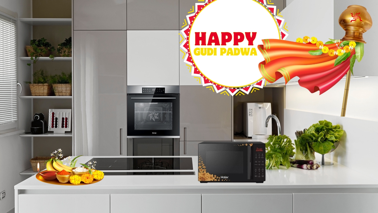 Gudi Padwa with traditional Kitchen Appliances