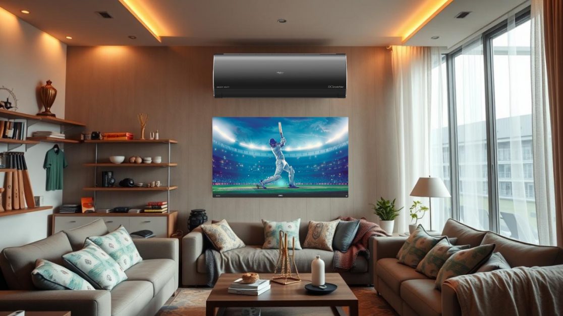 Get Right TV and Air conditioner as Cricket fan's for stadium like experience