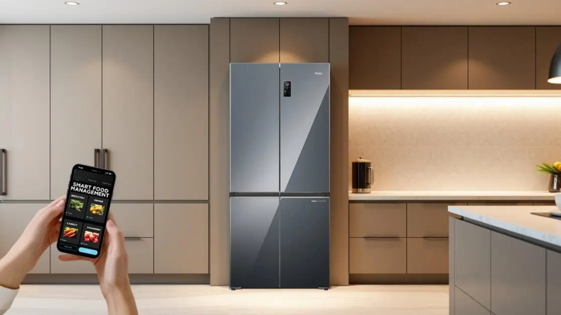 Get Smart Sense AI Technology in 4 door refrigerator