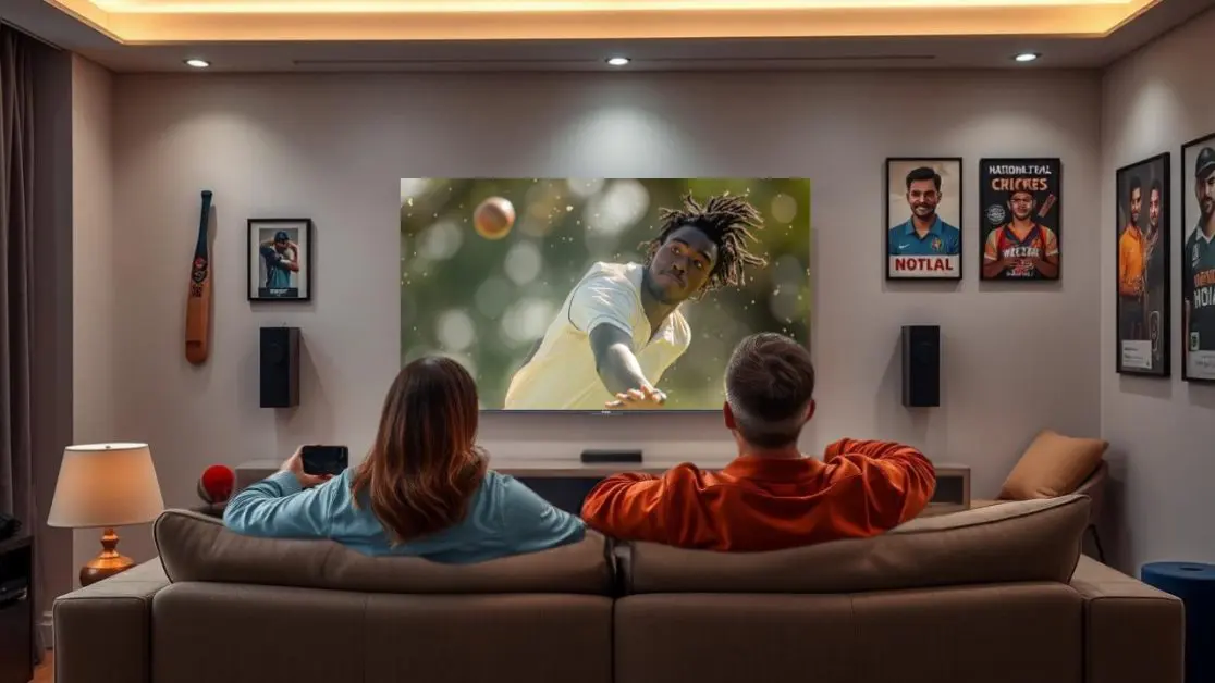 Get google TV to watch cricket