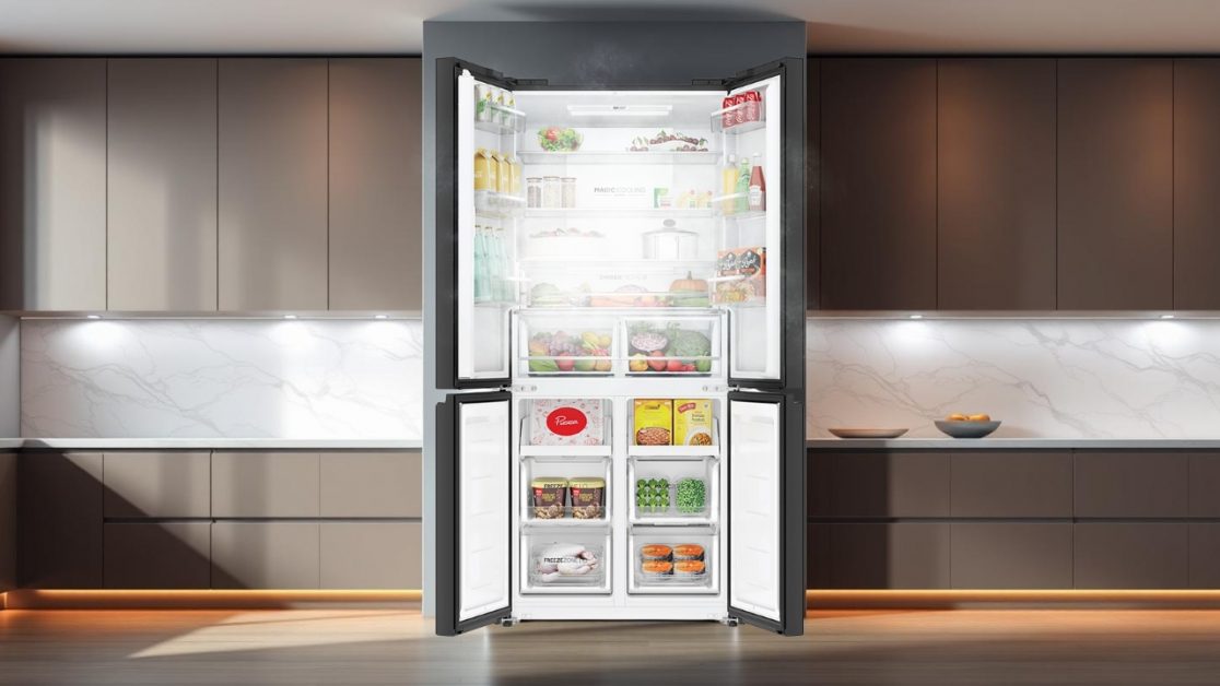 Superior Cooling Technology in 4 door refrigerator