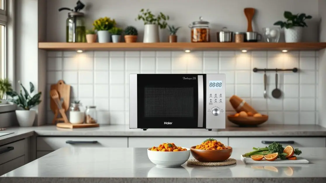 123 Auto Cook Menus in microwave