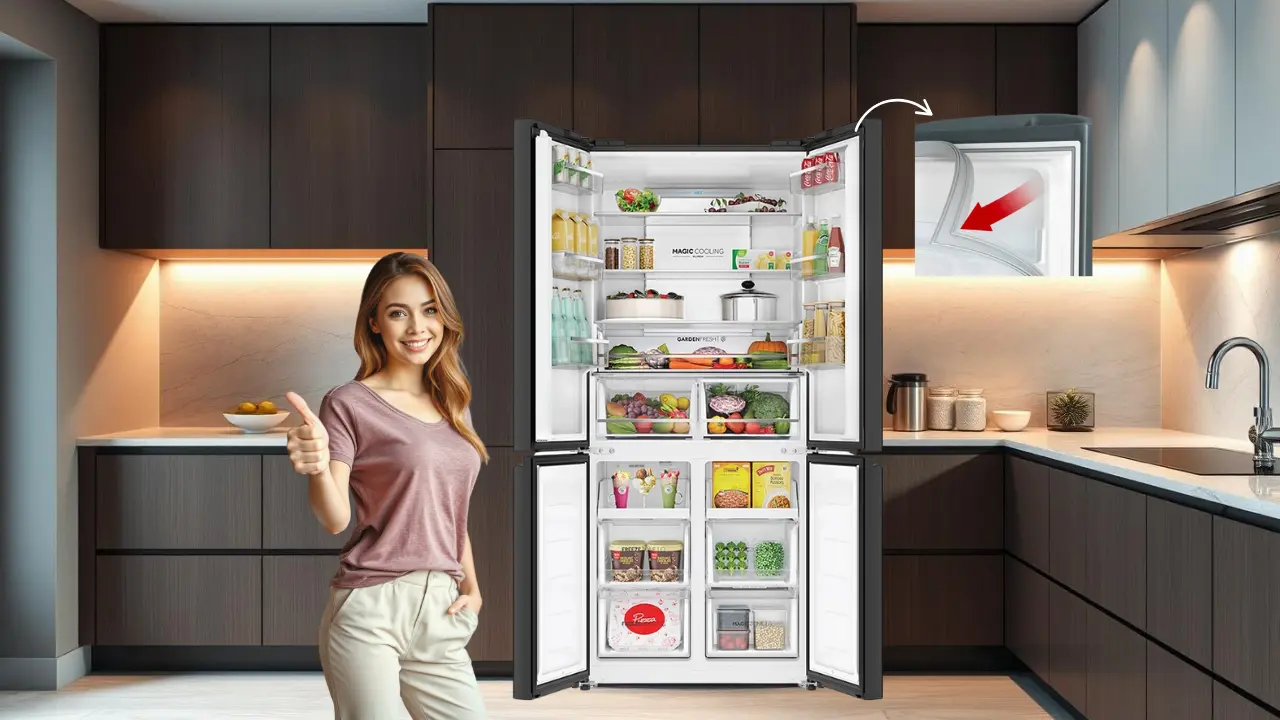 Anti-Bacterial Gasket in refrigerator