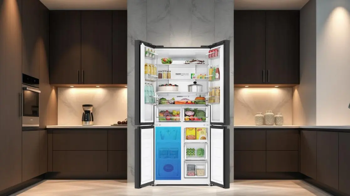 Get refrigerator which matches your kitchen layout