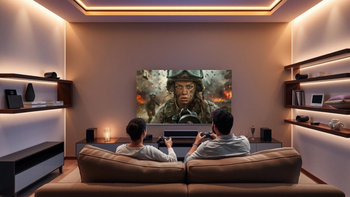 Smart Features in Mini LED TV Made for Gamers
