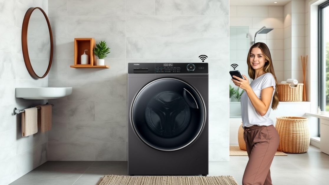 Smart washing machines make laundry easier