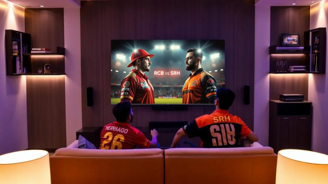 Be Ready to watch today’s Match In LED TV
