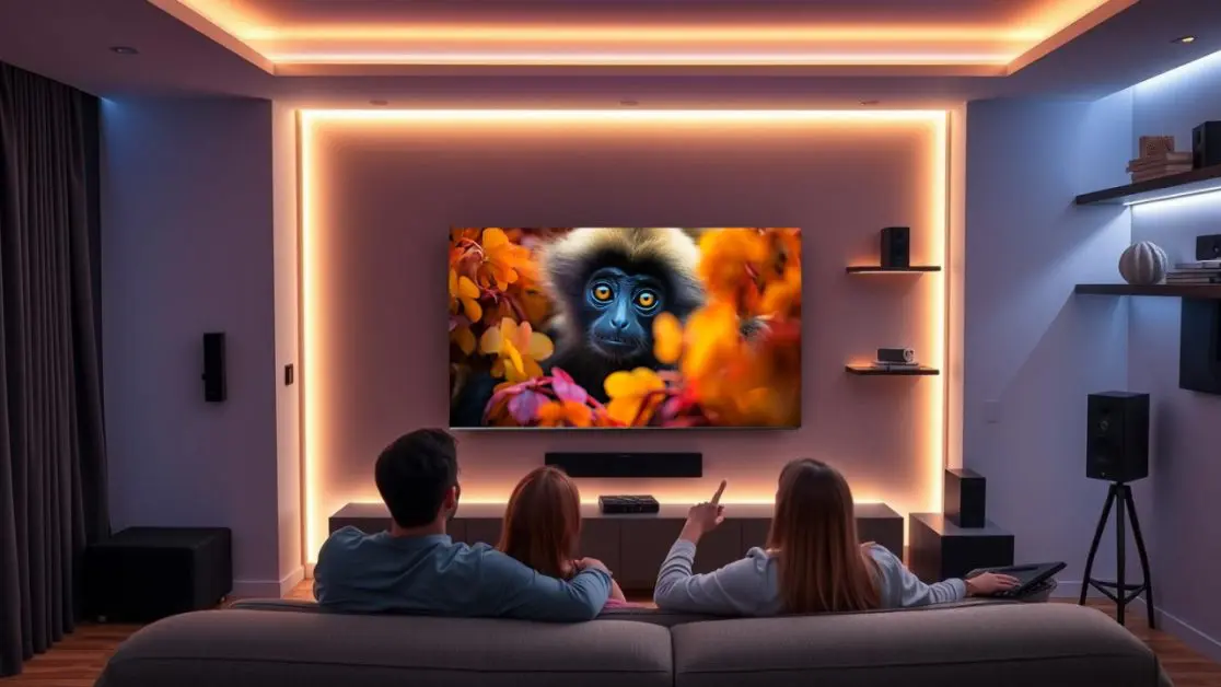 Dimming Zones in a TV