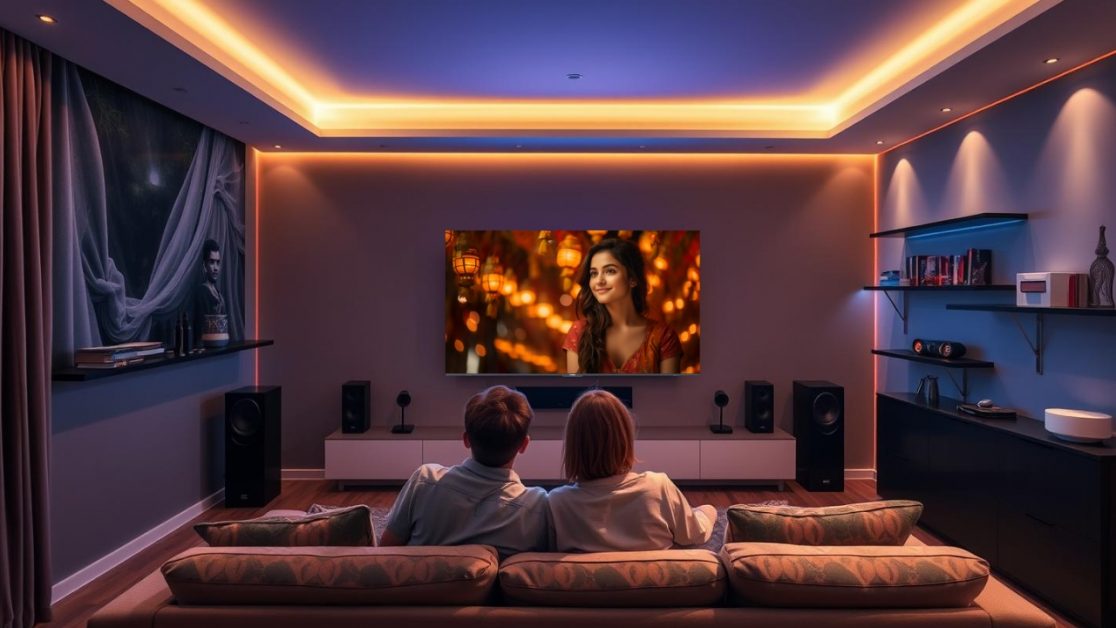 Watching Movies in LED TV