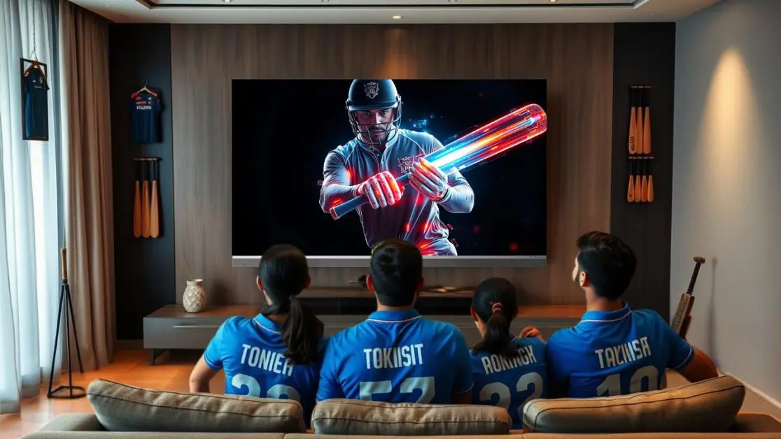 Wide Viewing Angles in Mini LED TV to watch cricket