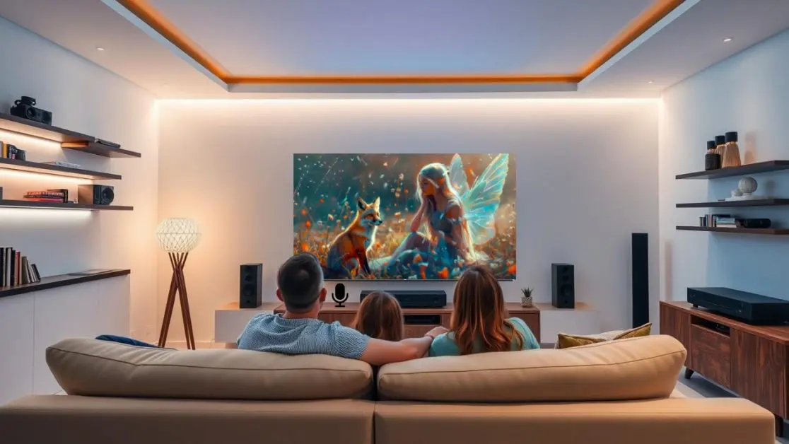 Advantage of Voice Control Feature in Smart TV for our Parents