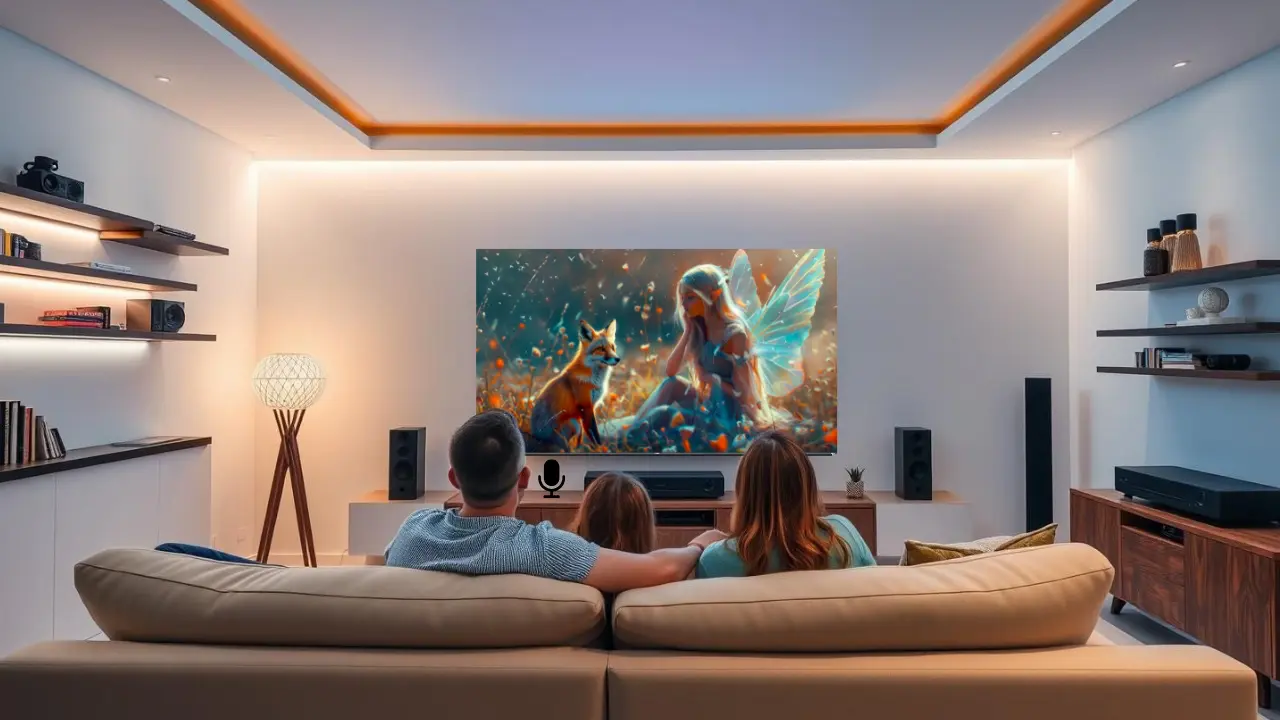 Advantage of Voice Control Feature in Smart TV for our Parents