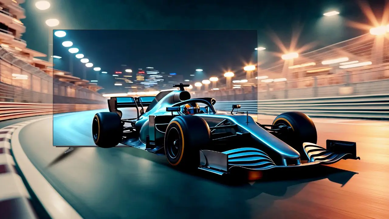 Get Bigger TV size to watch F1 from Austria