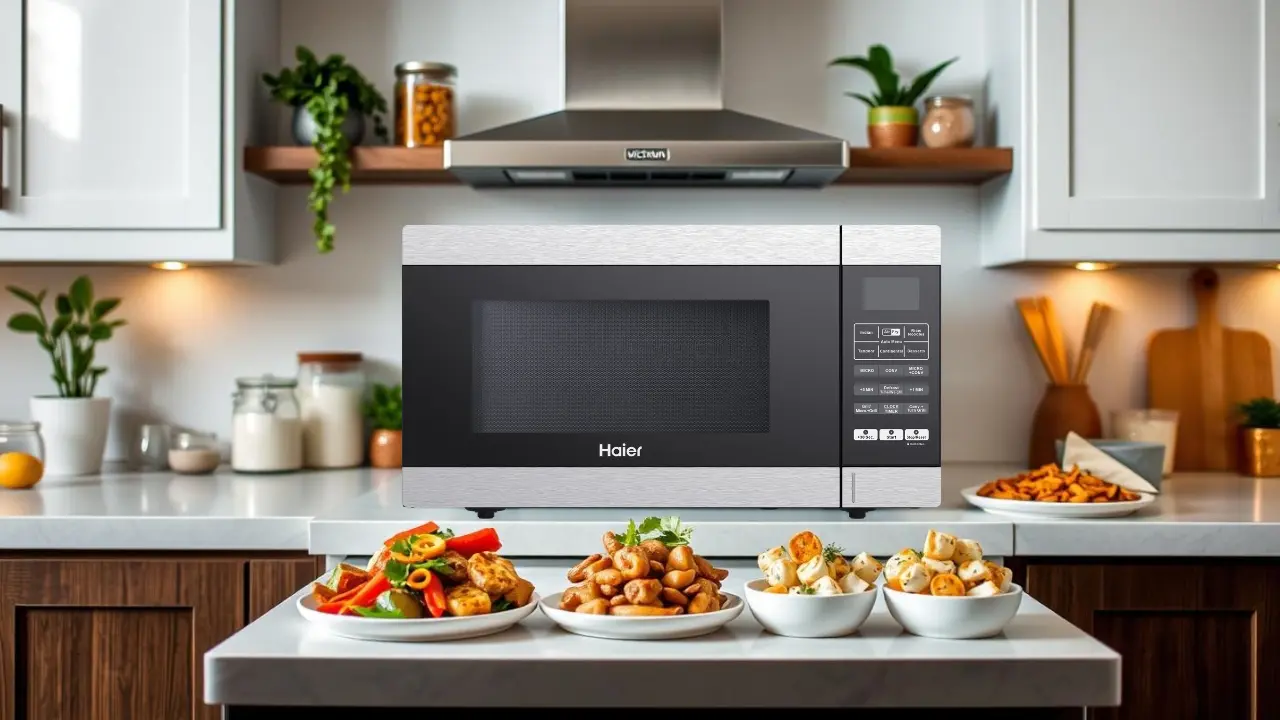 In-Built Air Fryer Microwaves for frying