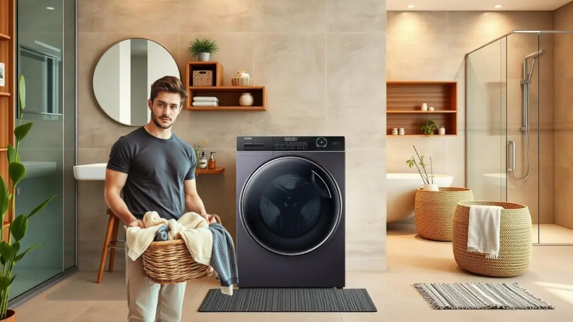 Men Are Choosing Washer Dryers Over Laundry Services