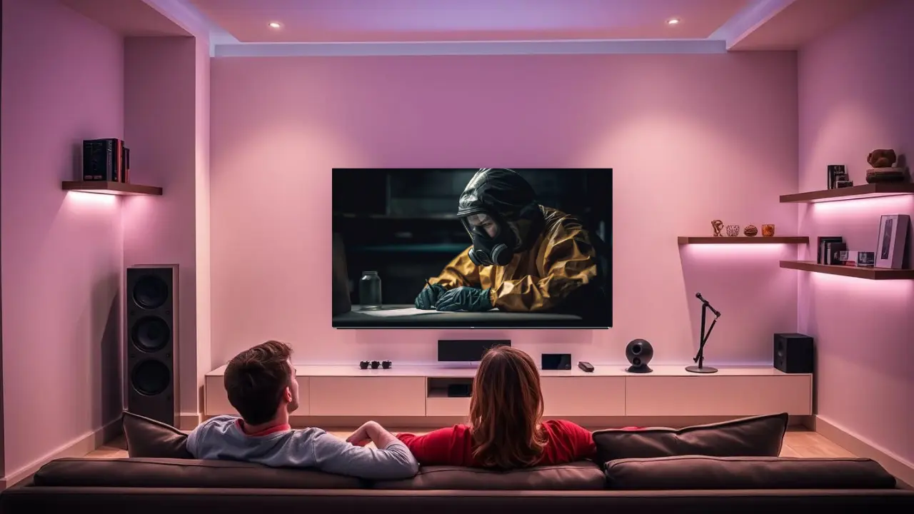 Netflix Binge went right with dolby atmos supported LED TV