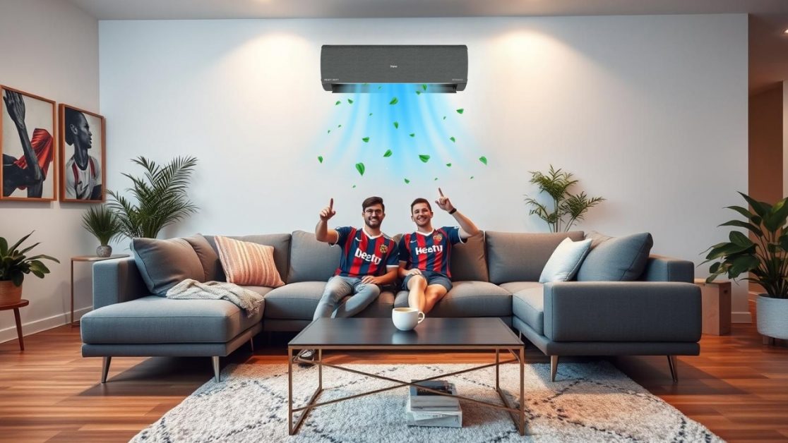 Smart cooling for Indian football nights