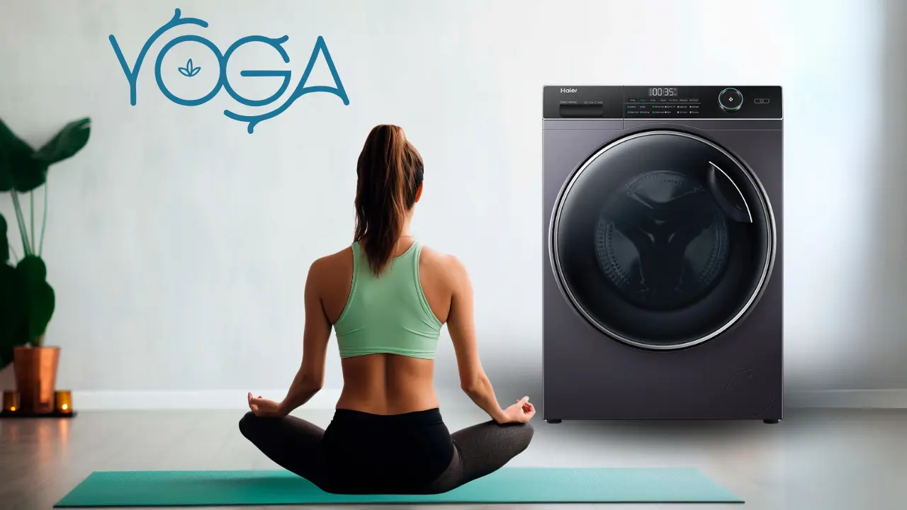Washing Machine Has a Hygiene Steam Mode Ideal for Sweaty Workout Gear