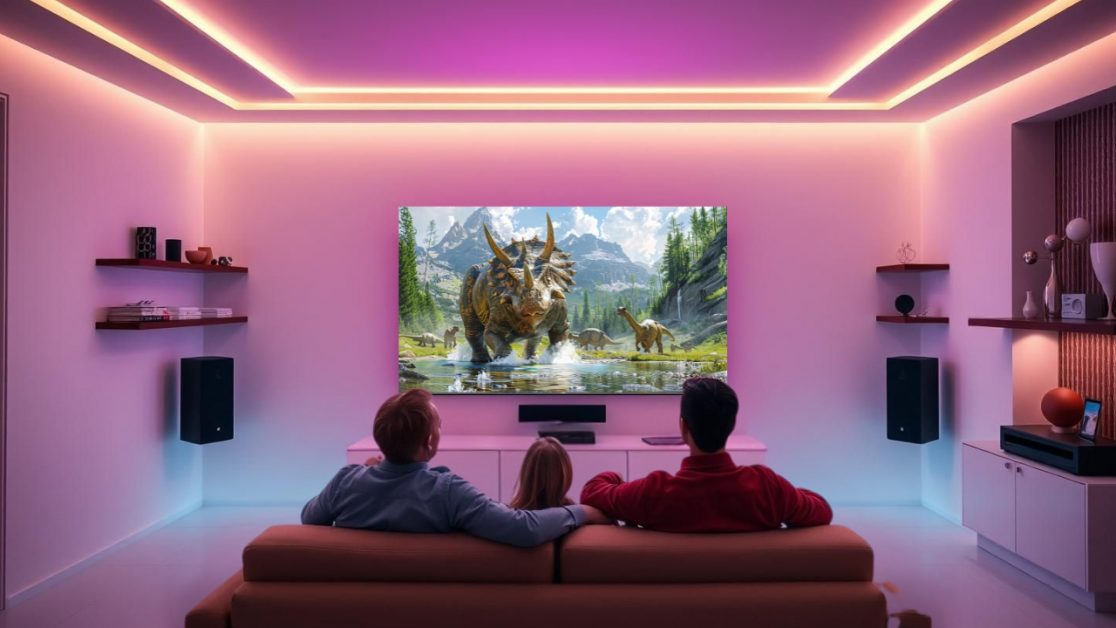 Watch Jurassic World in LED TV