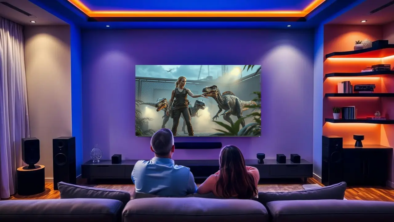 Watch Jurassic world in 4K