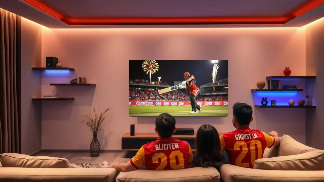 Watch RCB finals in Mini LED TV