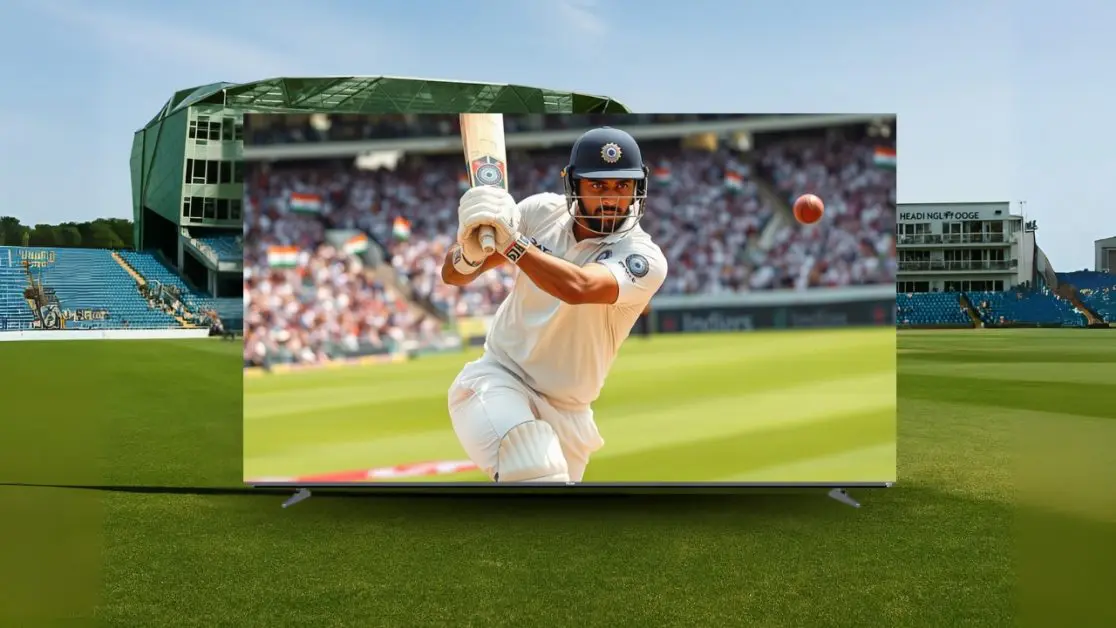Watch Rishabh Pant’s Shot in Mini LED TV
