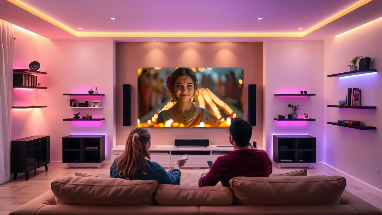 Watch Saas-Bahu Dramas in Mini LED TV