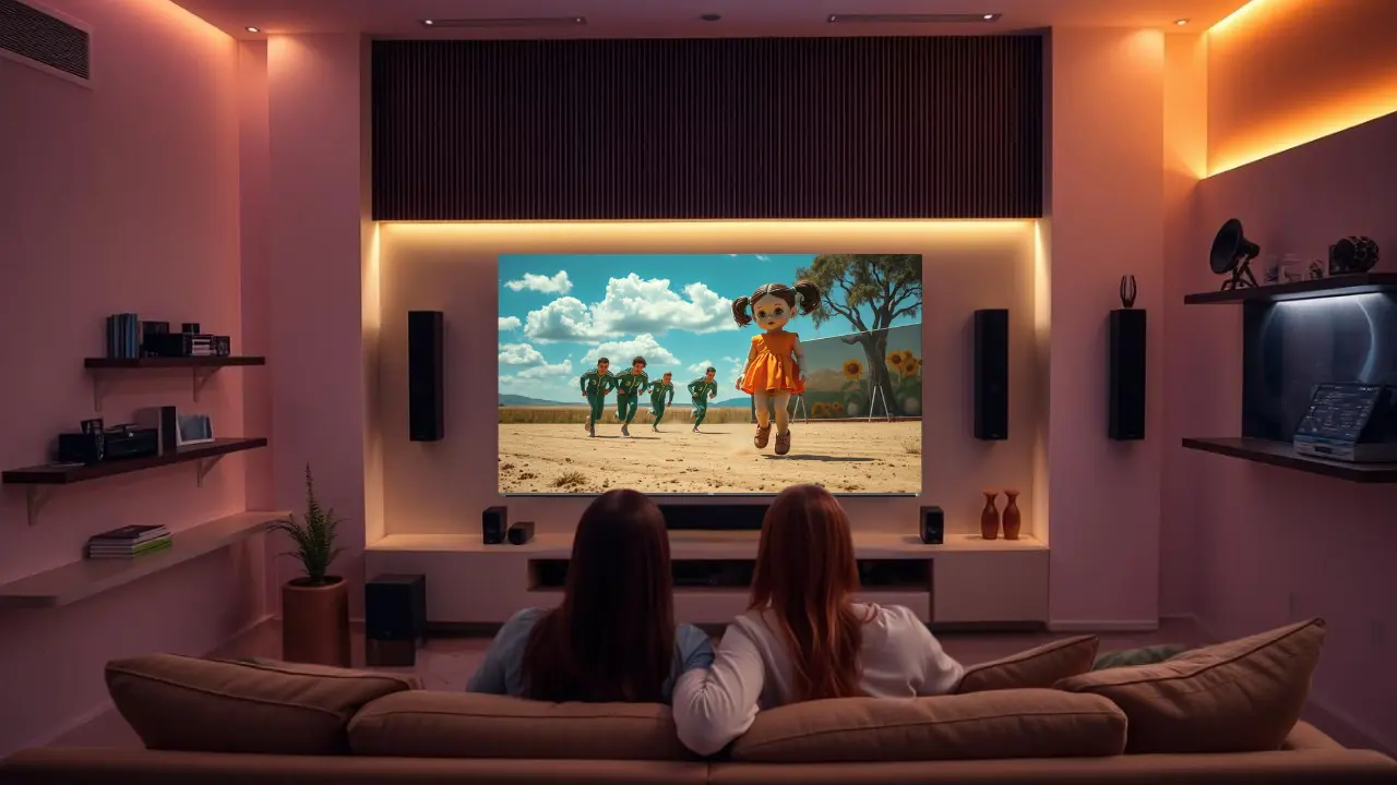 Watch Squid Game Season 3 in Mini LED TV