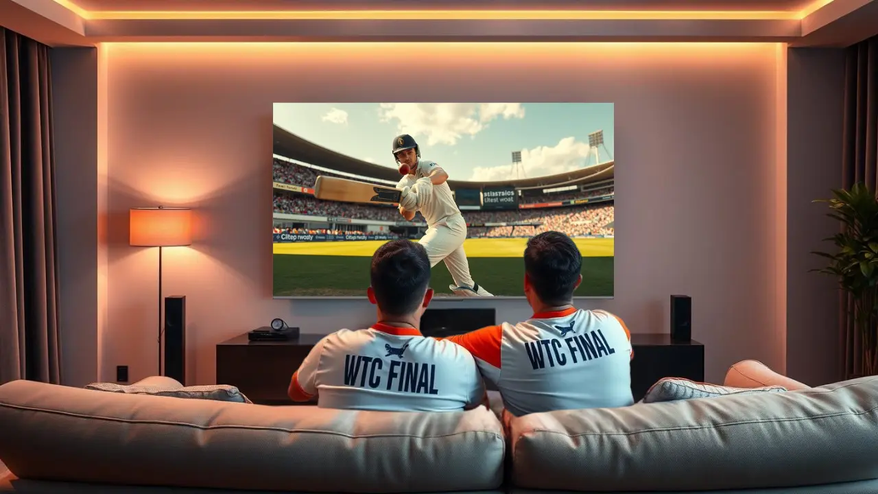 Watch WTC Final in a smart TV