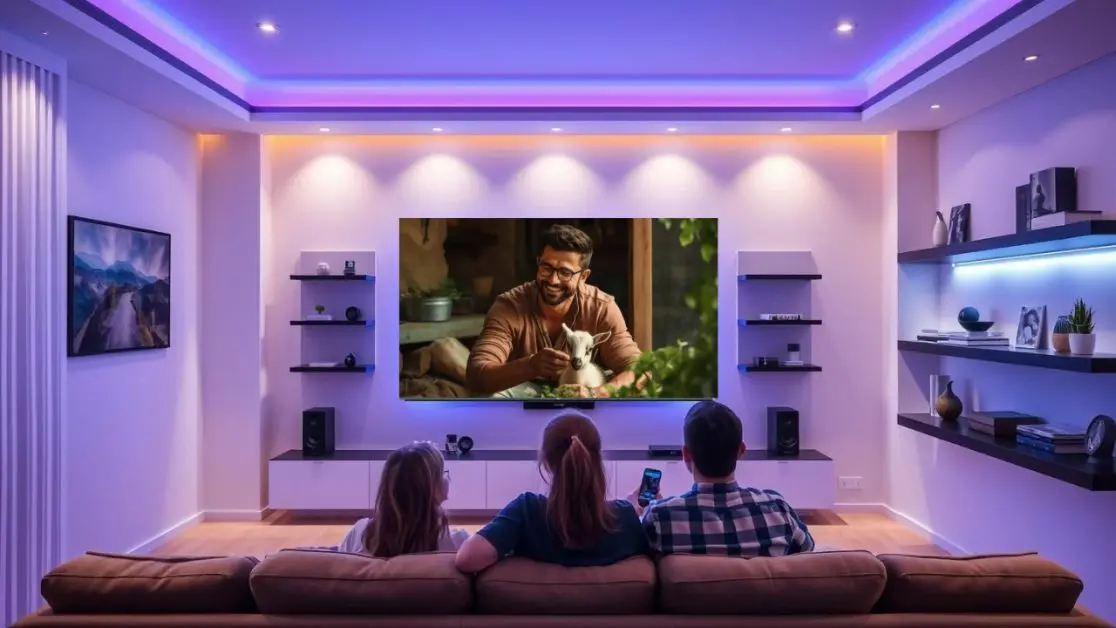 Watch all type of content in Mini LED TV