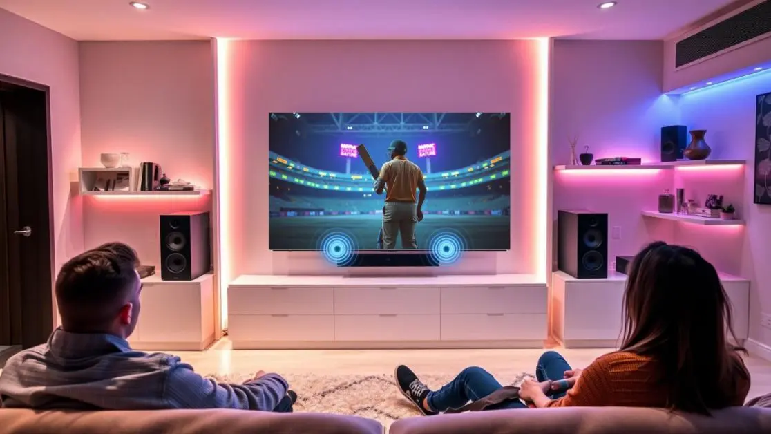 Cricket Enthusiasts loves mini LED TV