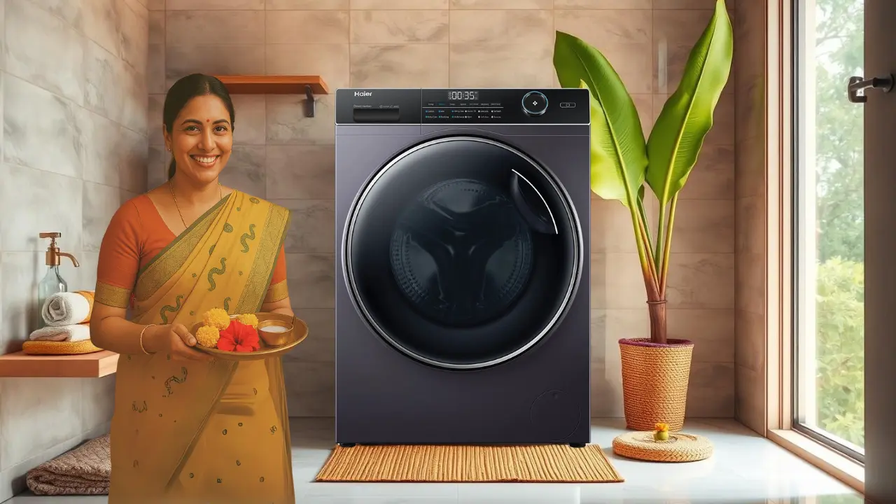 Dry your puja clothes in perfect washing machine
