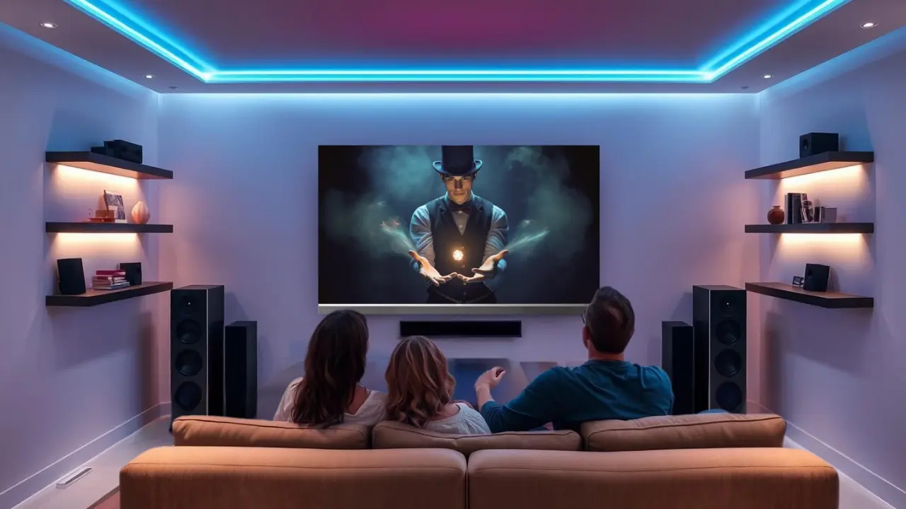 Get Perfect LED TV for night time movies
