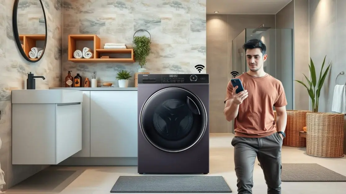 Get Smarter washing machine home