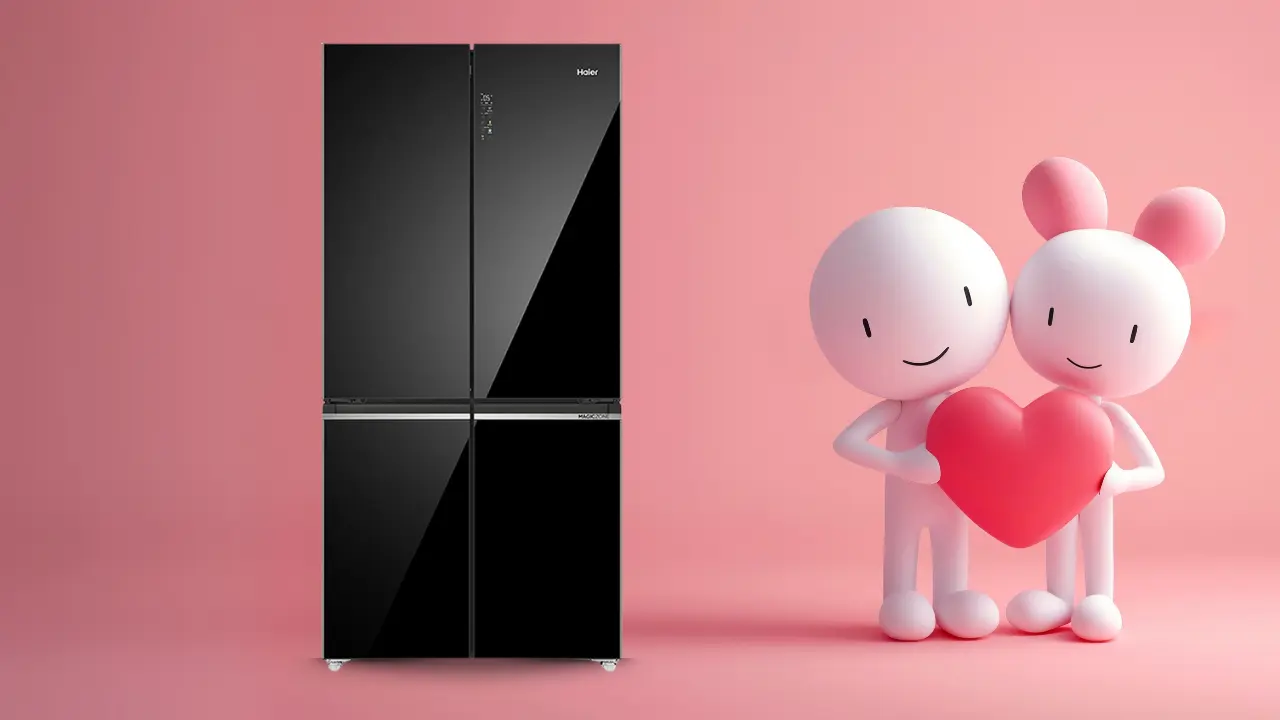 Heart Emoji Reaction Is Real With This 4-Door Fridge Layout