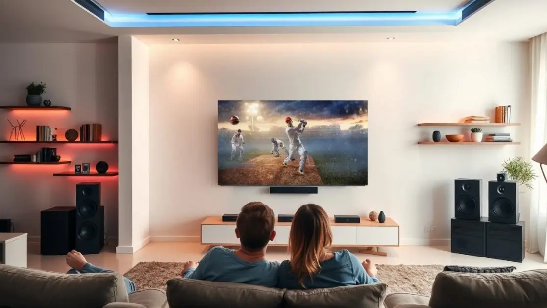 Perfect TV for sports lover