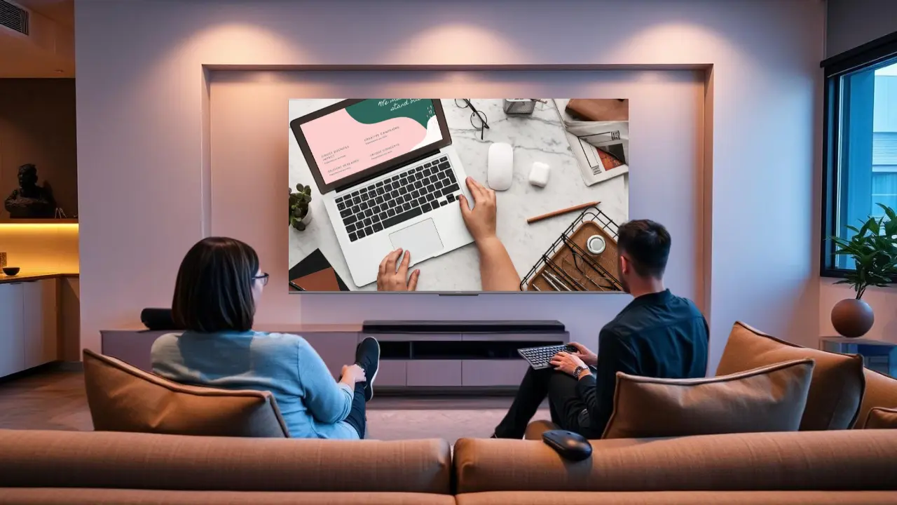 QLED TV as a Workspace Display