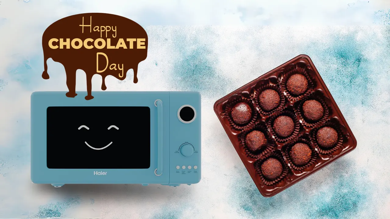 Store Handmade Chocolates in this microwave