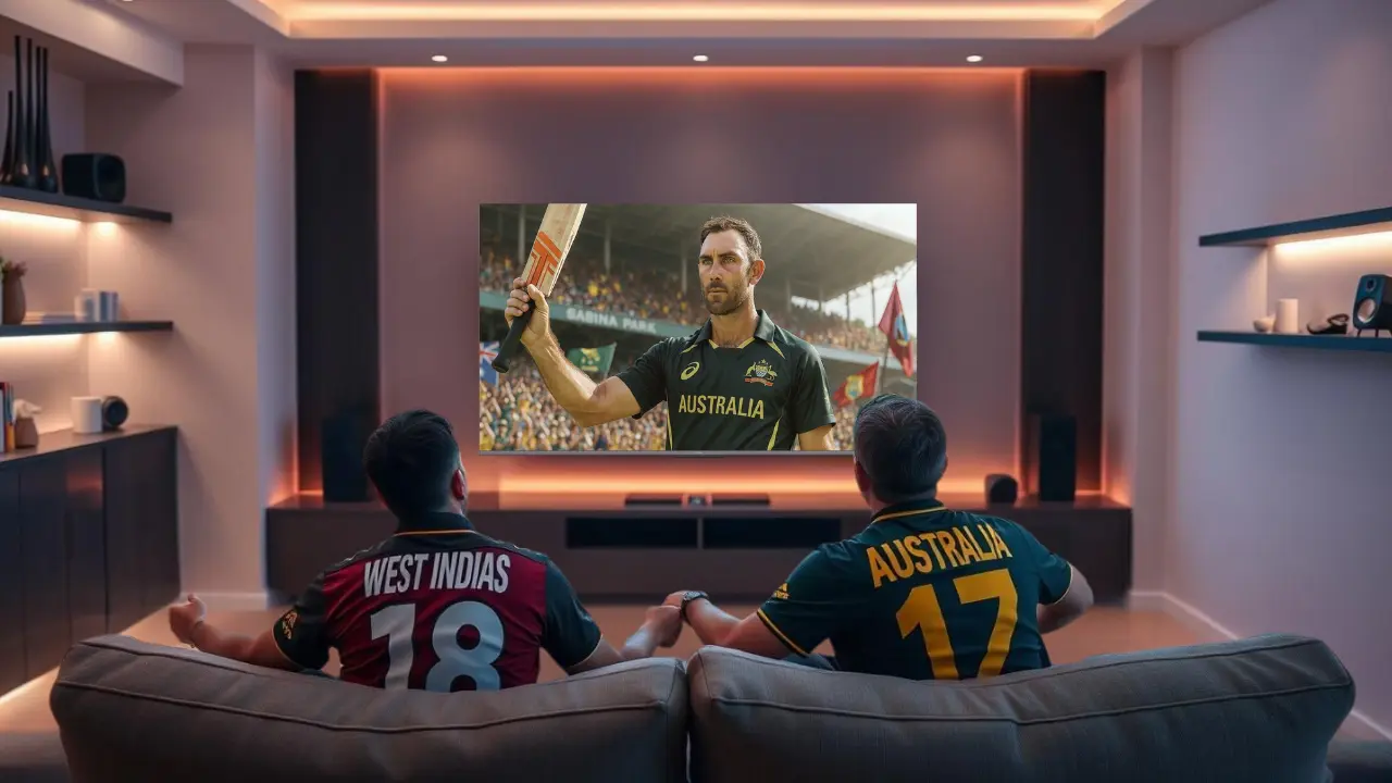 Watch Glenn Maxwell breaking records in QLED TV