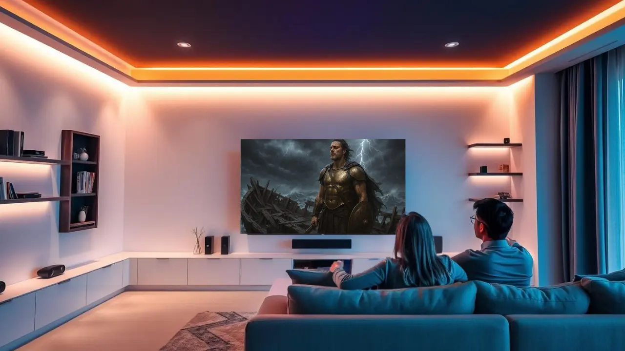 Watch Nolan’s Odyssey in OLED TV