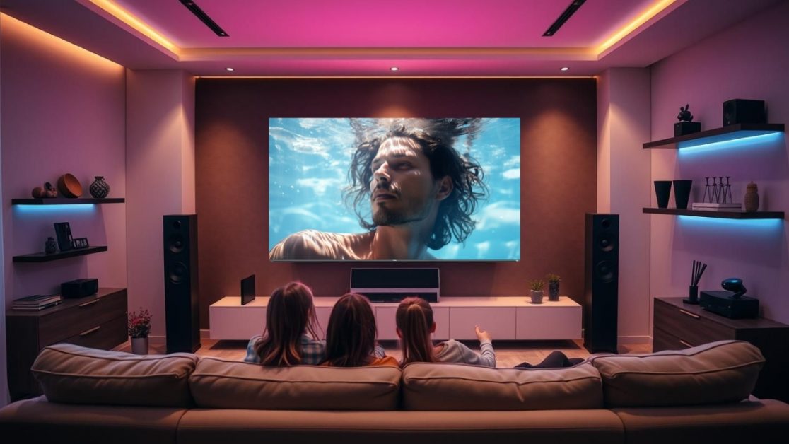 Watch OTT content in Mini LED TV
