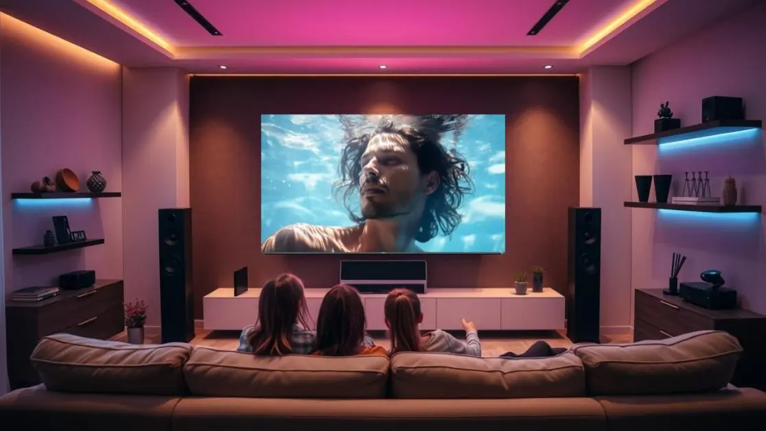 Watch OTT content in Mini LED TV