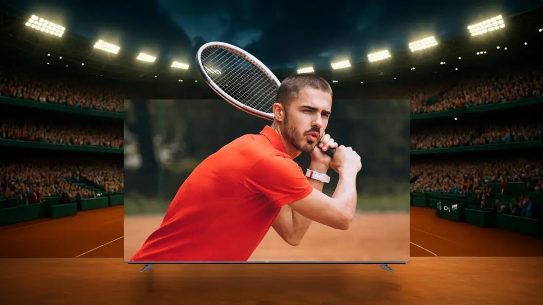 Watch Tennis history made in Mini LED TV