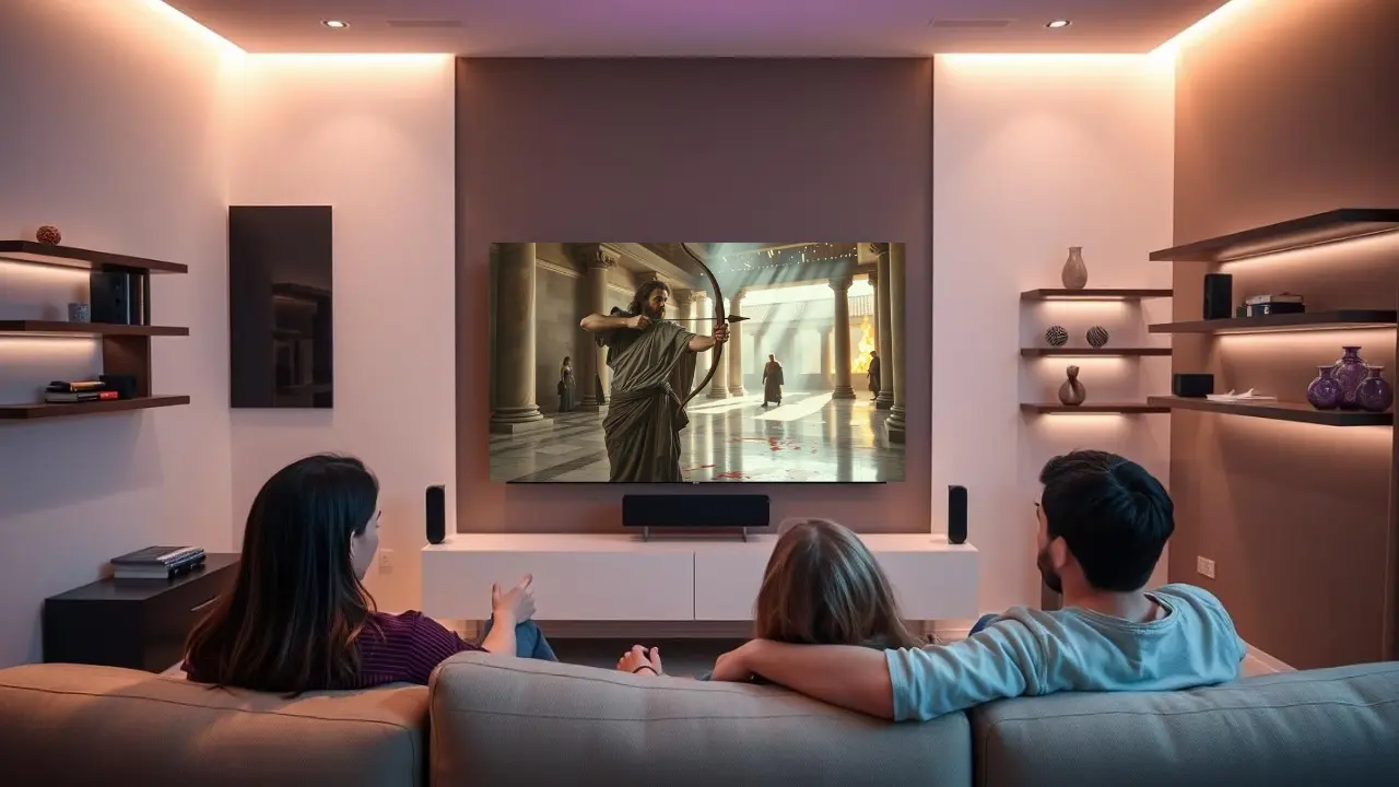 Watch The Odyssey in OLED TV at Home