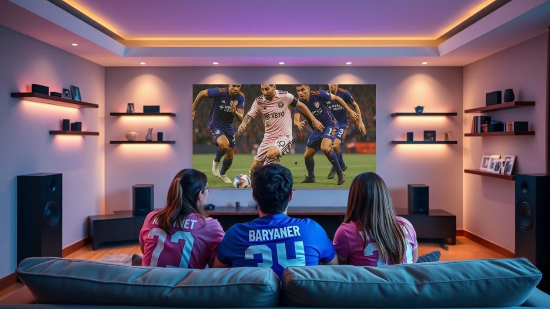 watch Cincinnati vs Inter Miami match in QLED TV