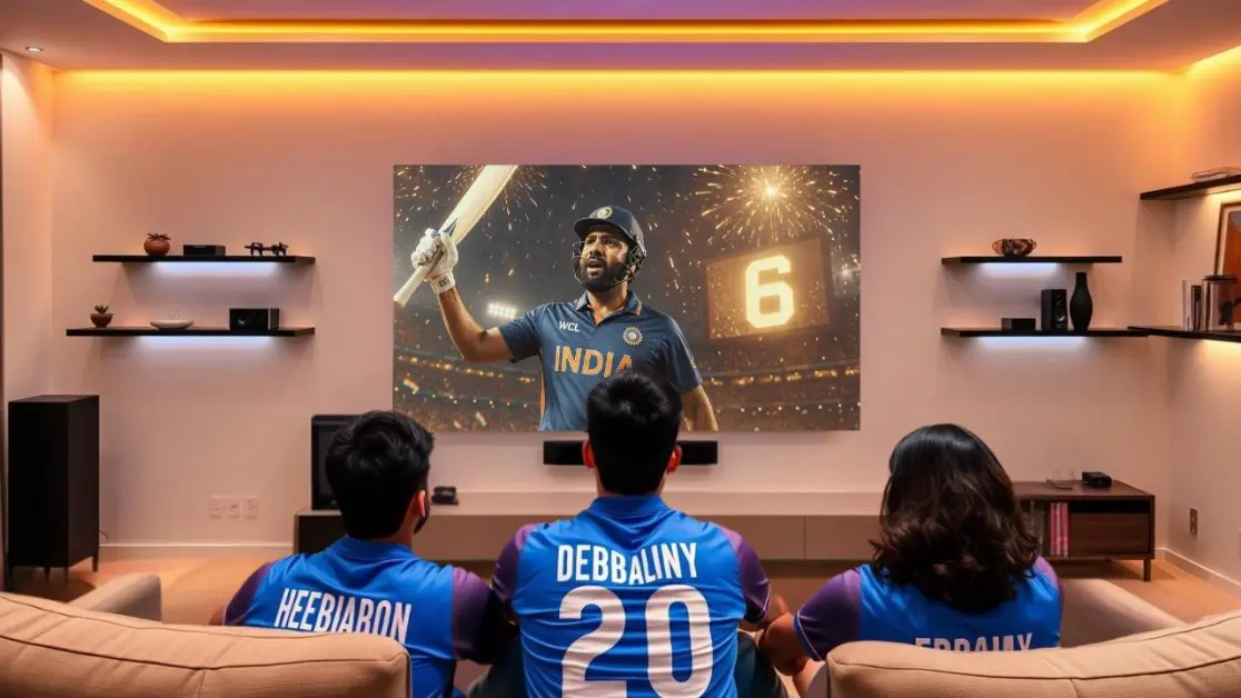Enjoy cricket moments with OLED TV
