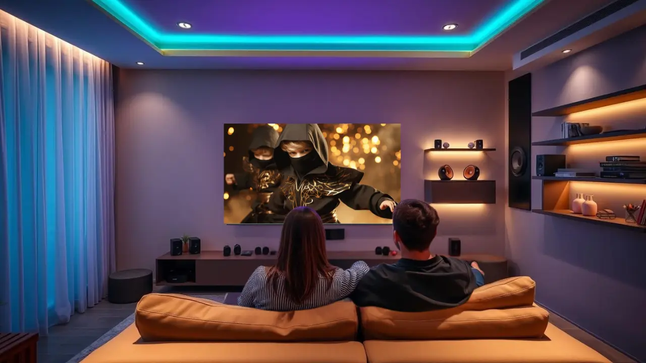 Get Mini LED TV to double your mood lighting
