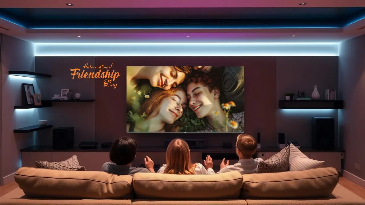 Group Netflix Nights with mini LED TV this international friendship day