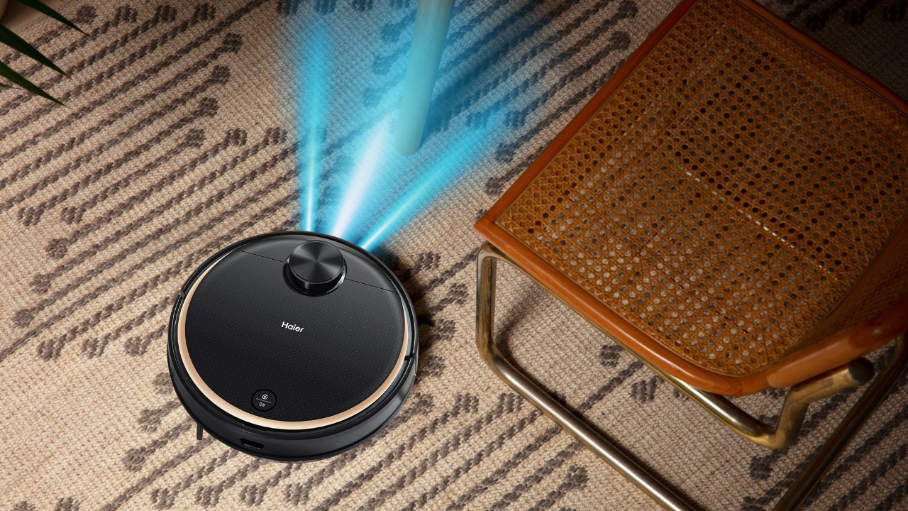 Robot vacuum cleaner with laser navigation Technology