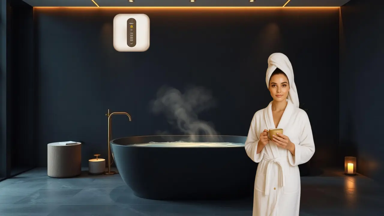 Shock-Proof Water Heater for your bathroom